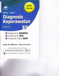 Image of Buku Saku Diagnosis Keperawatan : diagnosis NANDA, intervensi NIC, kriteria hasil NOC