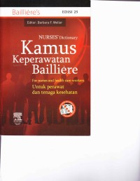 Image of Kamus Keperawatan Bailliere